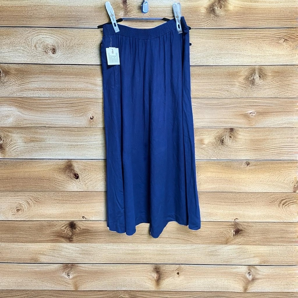Orvis Royal Blue Midi Skirt - Picture 2 of 6